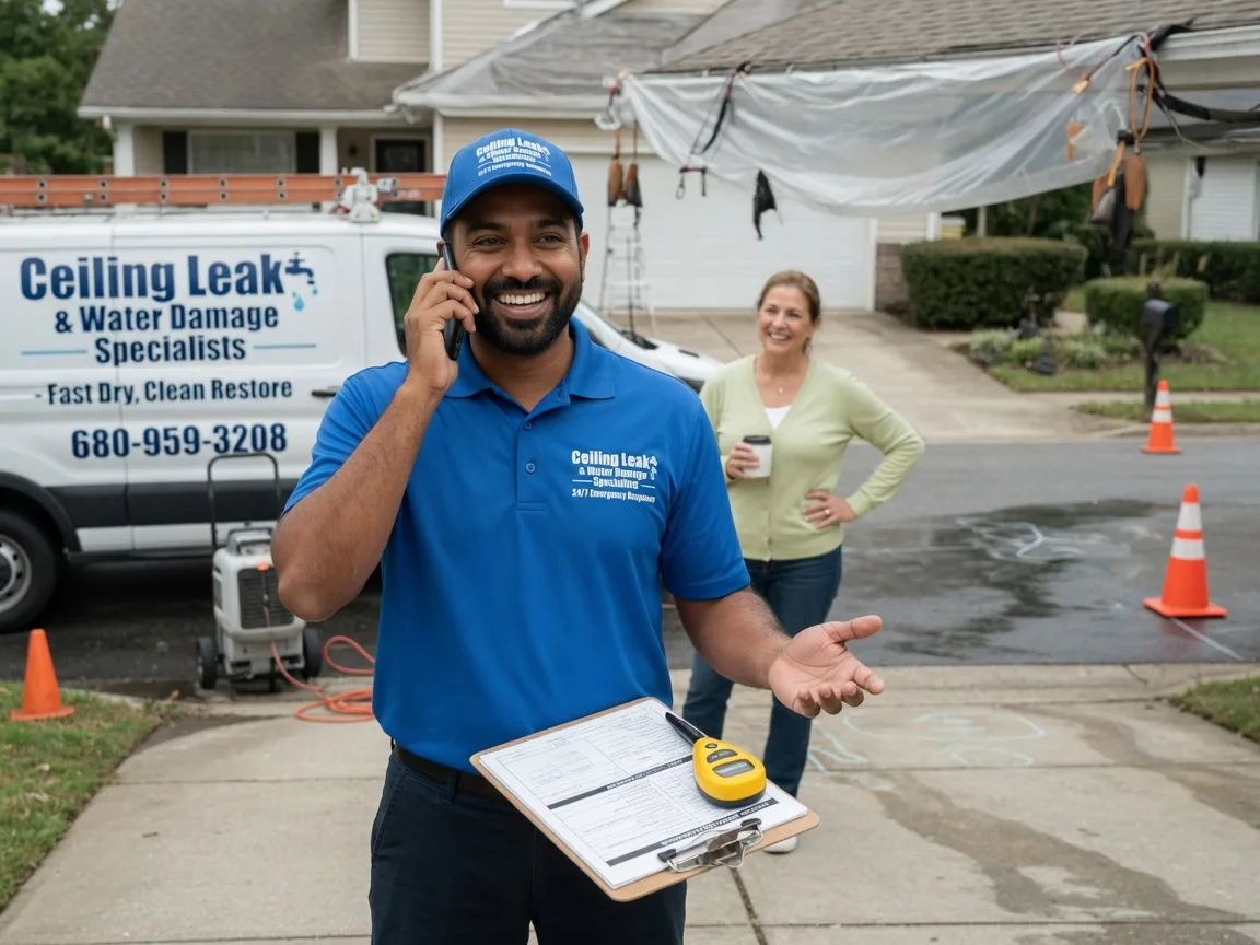 Ceiling Leak Cleanup Rising Fawn, GA FAQs